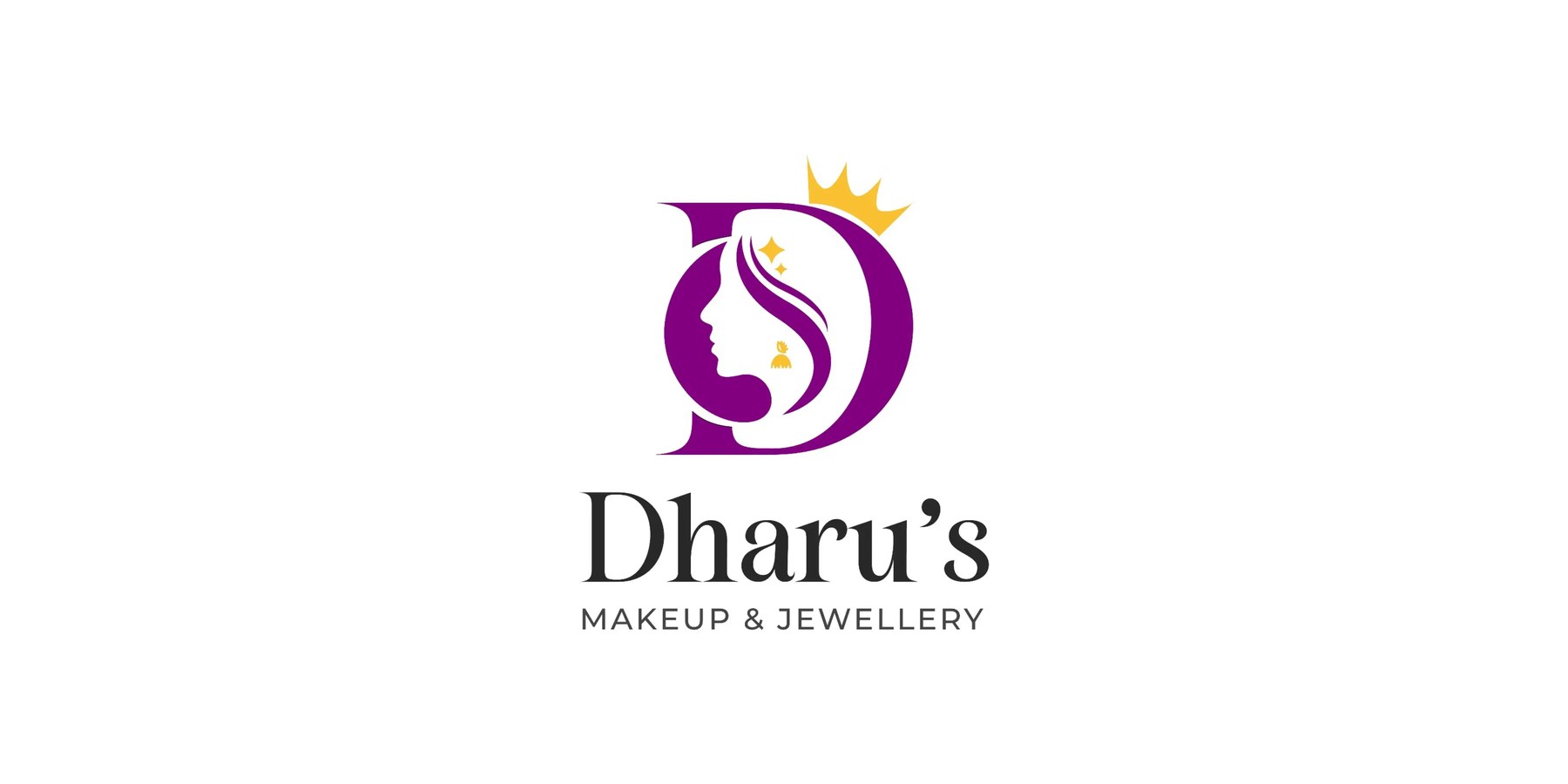 Logo Design for Dharu’s Makeup & Jewellery